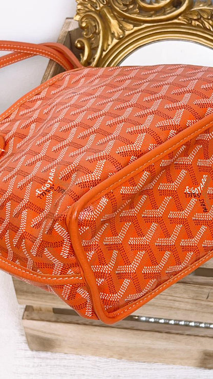 Goyard Orange Mini Anjou