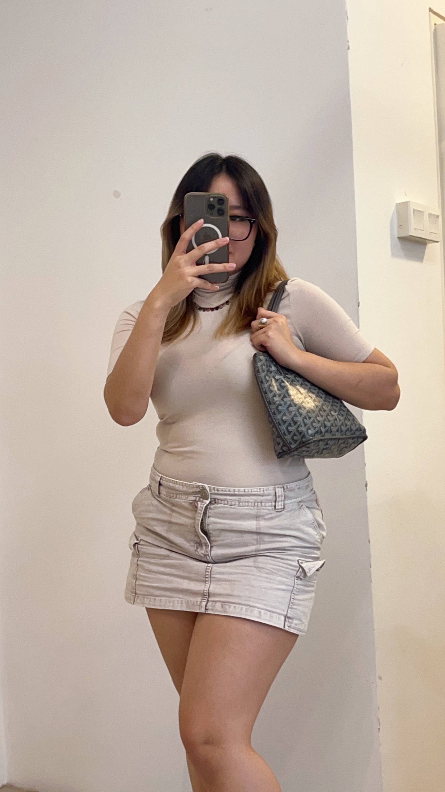 Goyard Grey Mini Anjou