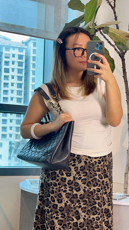 Chanel Black Caviar GST GHW