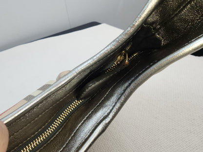 Burberry Beige Haymarket Check Shoulder Bag