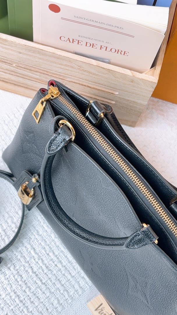 Louis Vuitton Black Empreinte Petit Palais