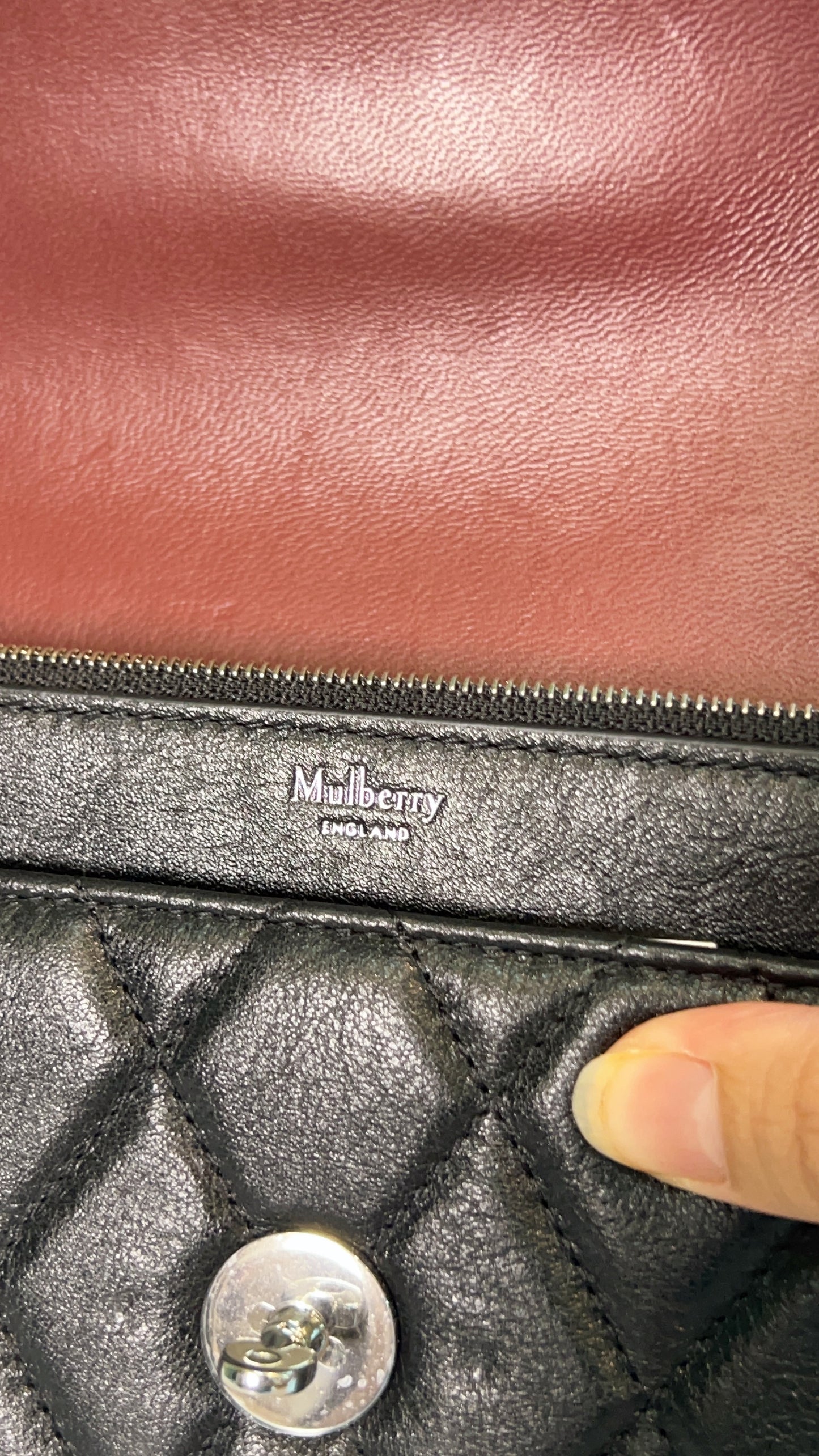 Mulberry Darley Quilted Shoulder Bag (small)