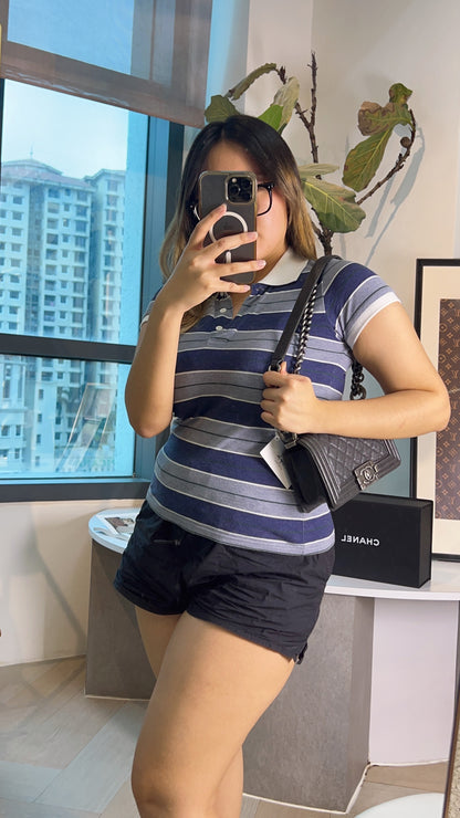 Chanel Small Boy in Dark Grey RHW