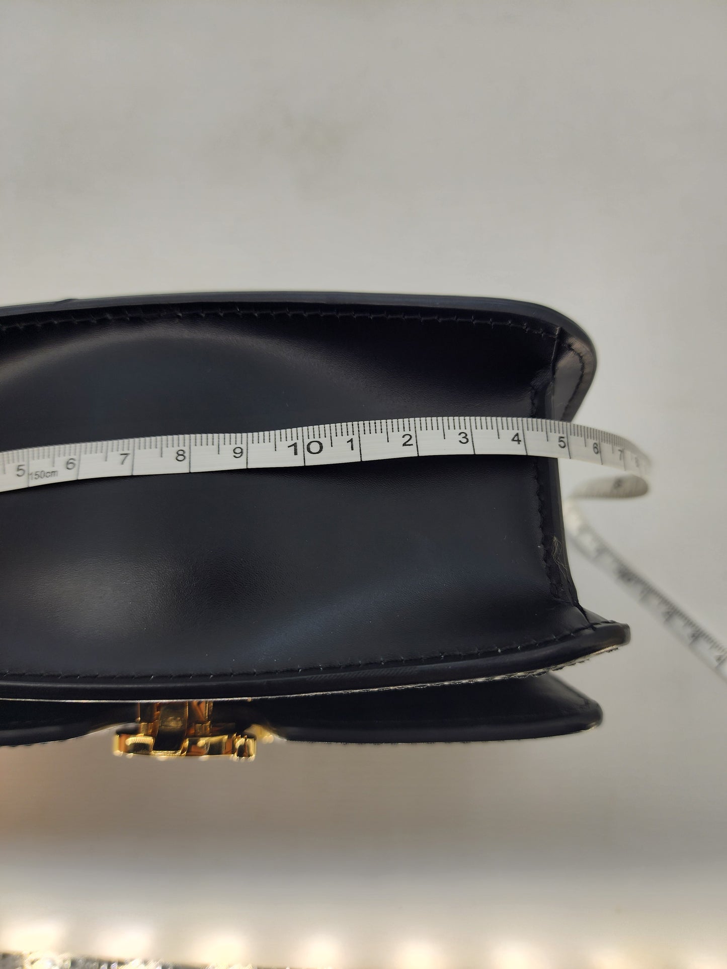Burberry Mini TB Quilted Crossbody Black