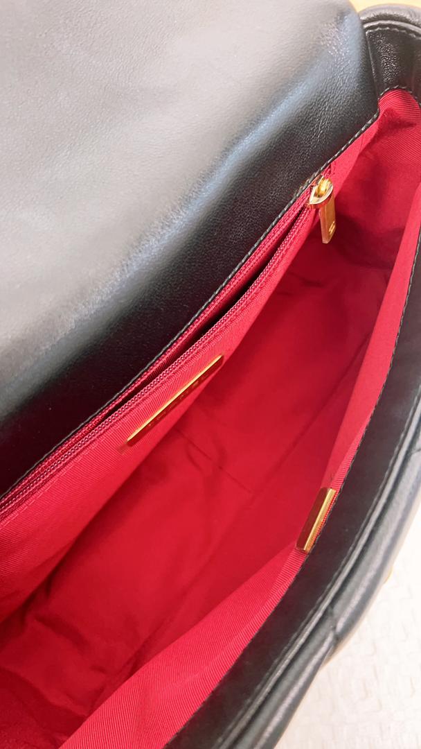 Chanel Black Small 19 Flap GHW