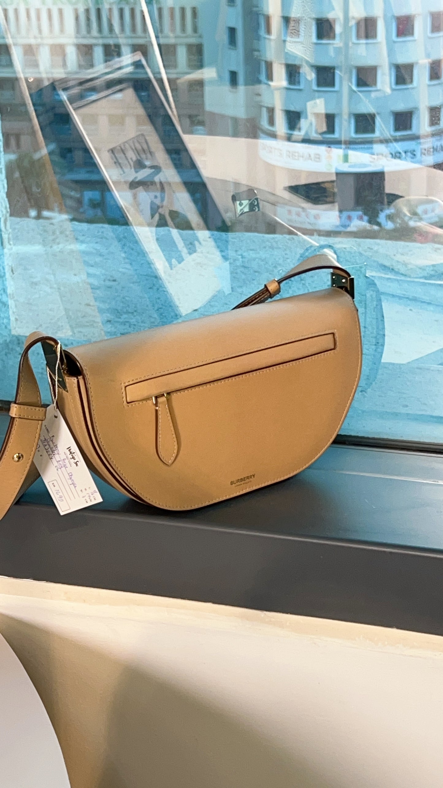 Burberry Beige Olympia Shoulder Bag