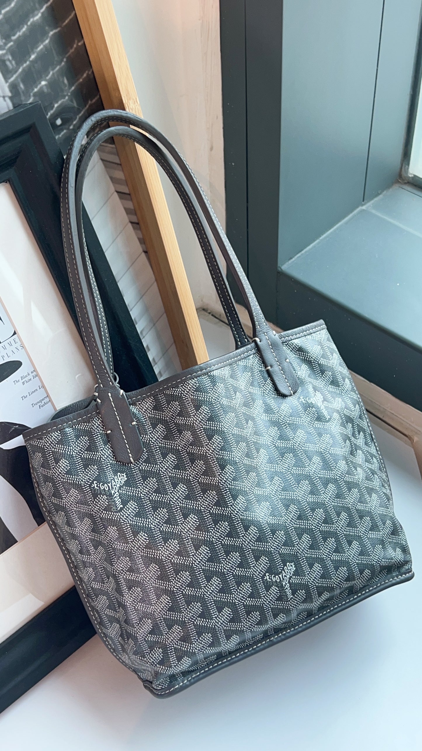 Goyard Grey Mini Anjou