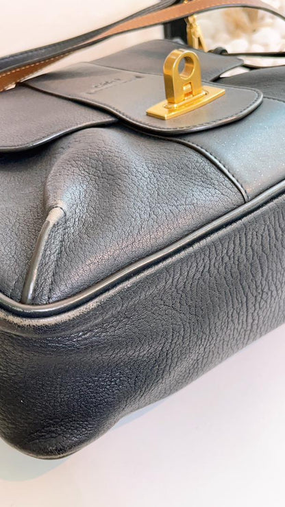 Chloe Dark Navy Small Calfskin Lexa