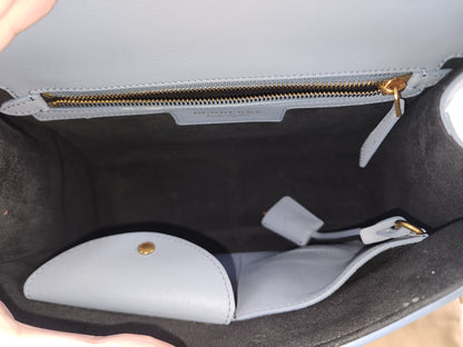 Burberry Medium DK88 Top Handle Bag in Trench Calfskin