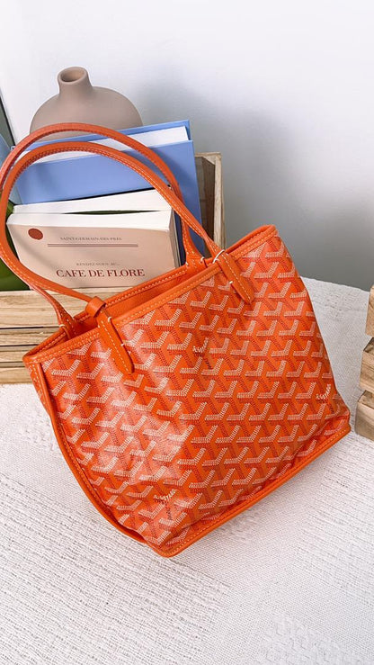 Goyard Orange Mini Anjou