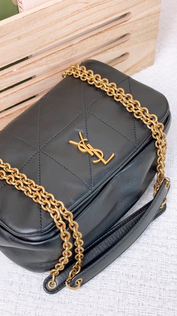 YSL Black Lambskin Mini Jamie 4.3 (GHW)