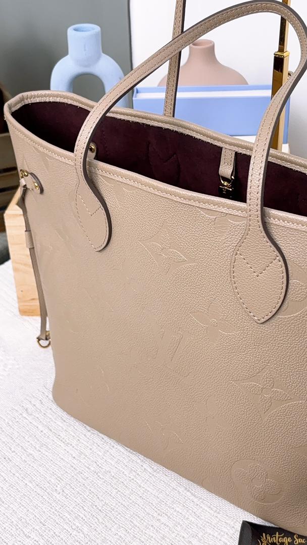 LV Tourterelle Empreinte Neverfull MM with Pouch