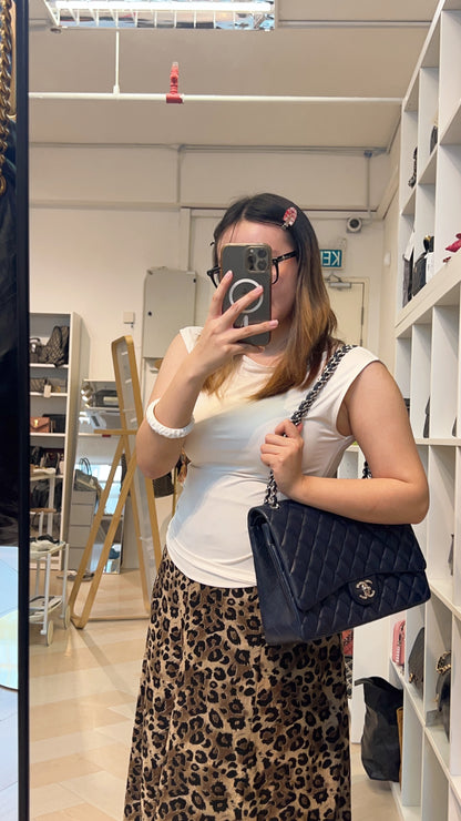 Chanel Blue Caviar Maxi CF SHW