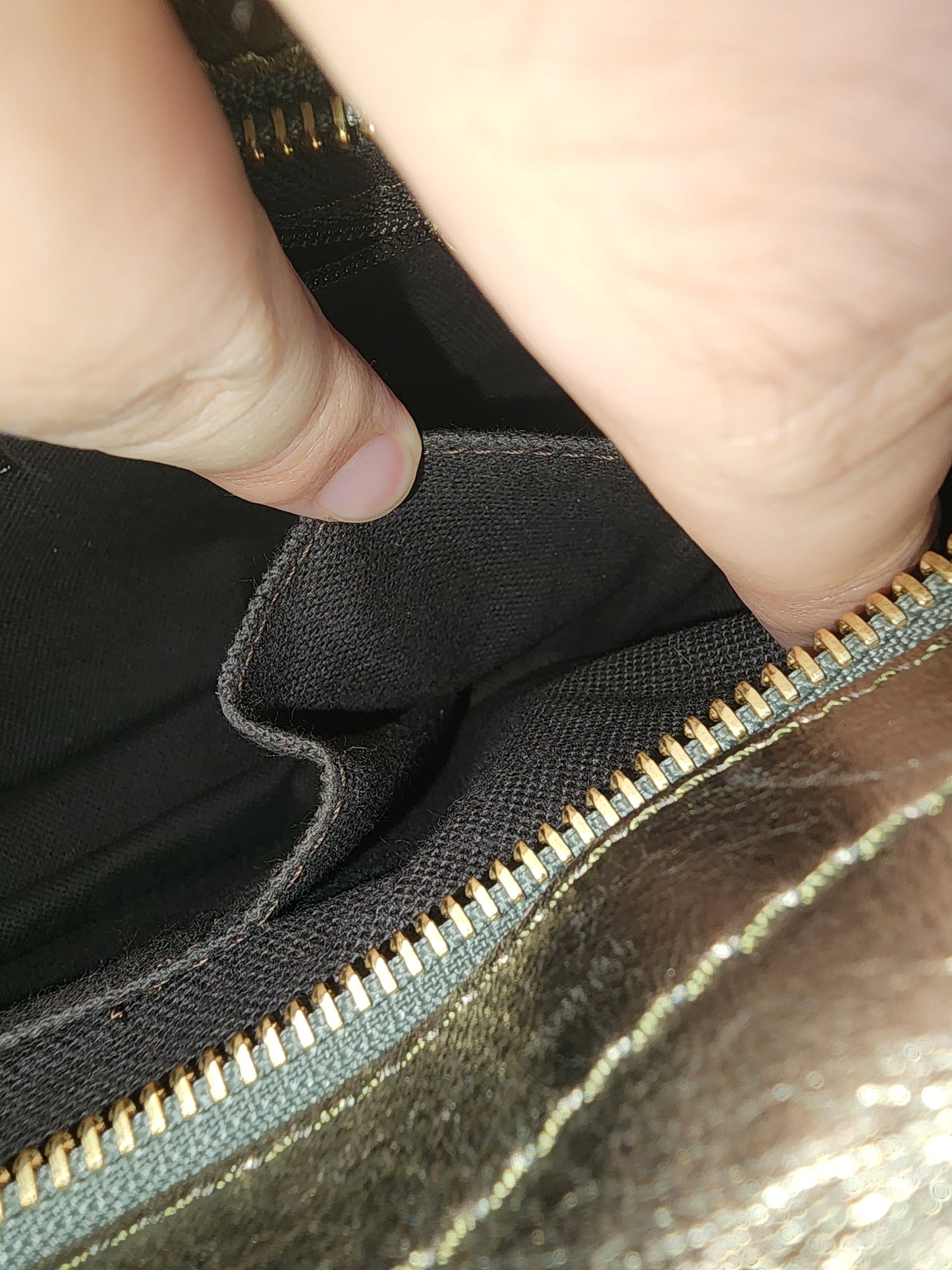 Burberry Beige Haymarket Check Shoulder Bag