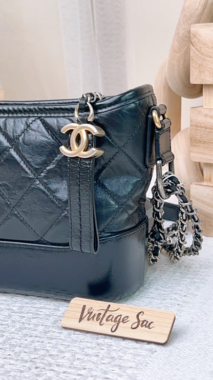 Chanel Black Small Gabrielle