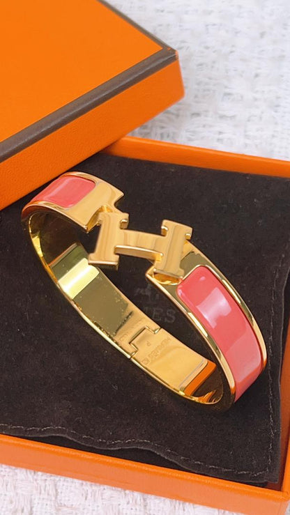 Hermes Gold Clic H Pm Bracelet