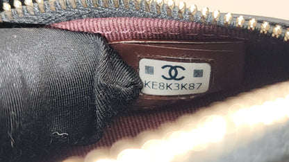 Chanel Black Caviar 25P Bowling Bag (GHW)