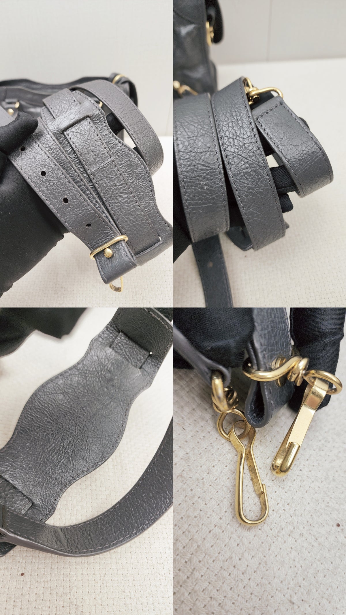 Balenciaga Dark Grey Mini City (GHW)