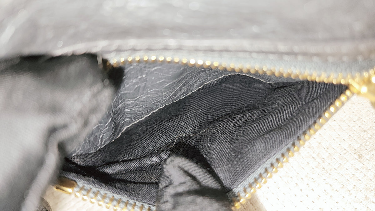 Balenciaga Dark Grey Mini City (GHW)