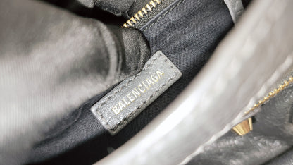 Balenciaga Dark Grey Mini City (GHW)
