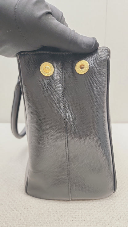 Prada Black Saffiano Galleria 30cm (GHW)
