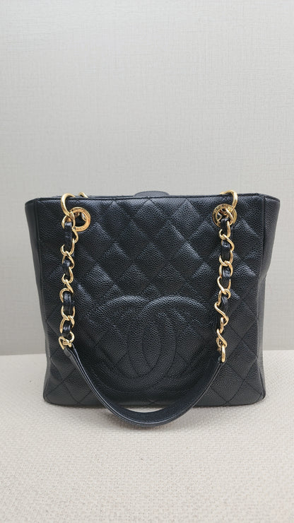 Chanel Black Caviar PST (GHW)
