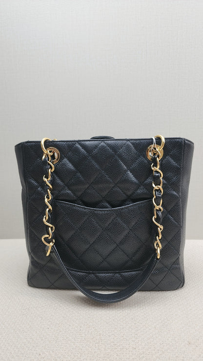 Chanel Black Caviar PST (GHW)