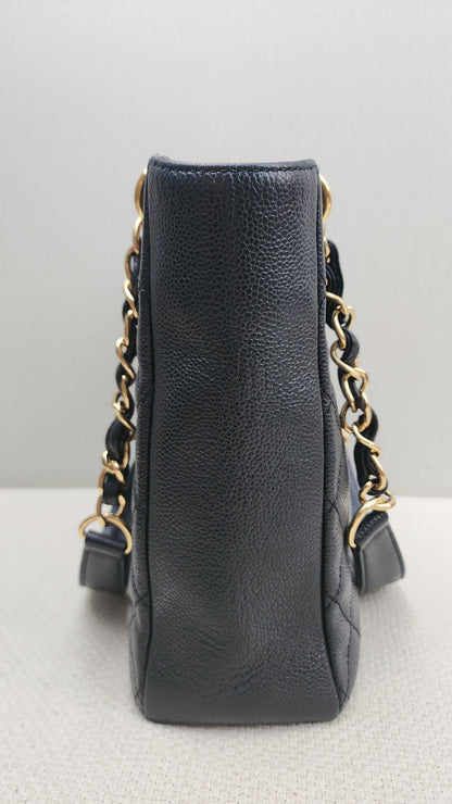 Chanel Black Caviar PST (GHW)
