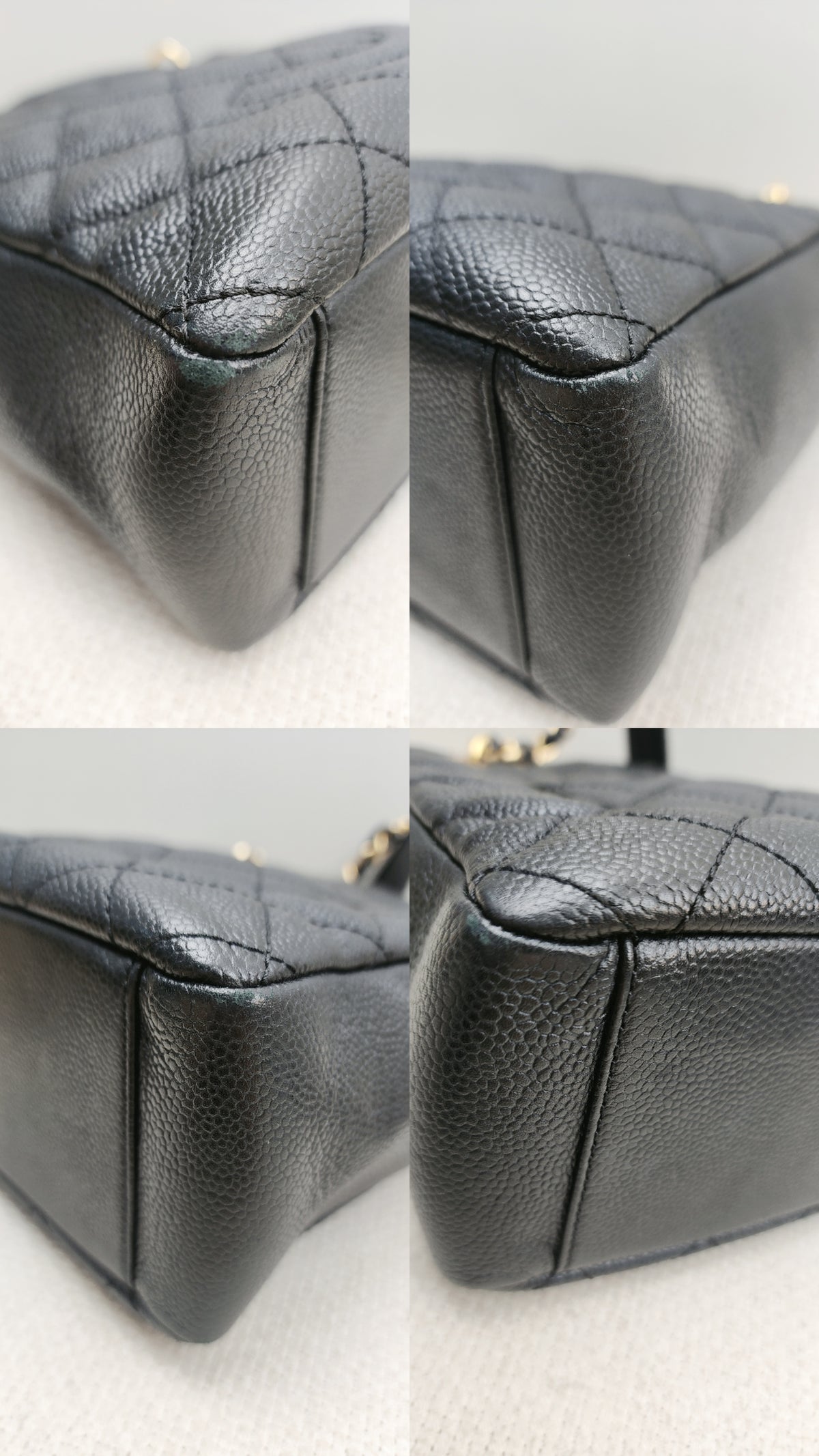 Chanel Black Caviar PST (GHW)