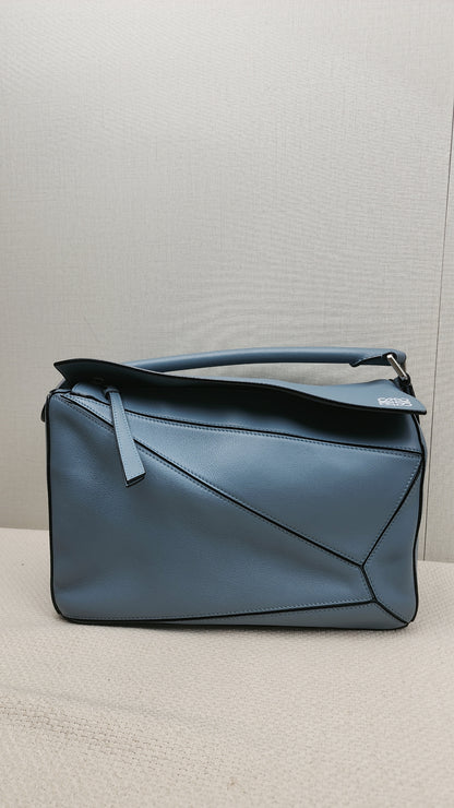 Loewe Stone Blue Medium Puzzle (SHW)