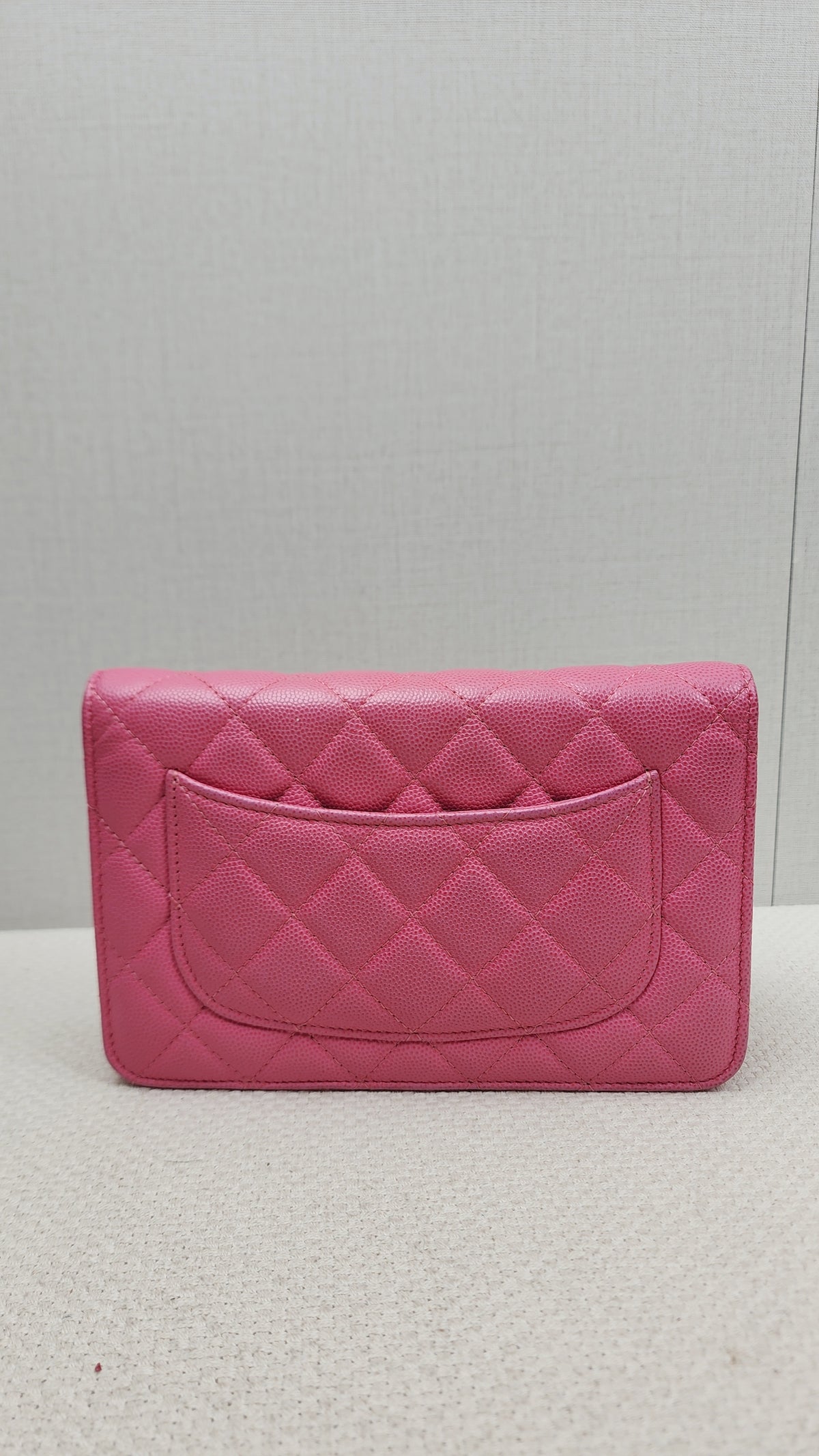 Chanel Pink Caviar Classic WOC (LGHW)