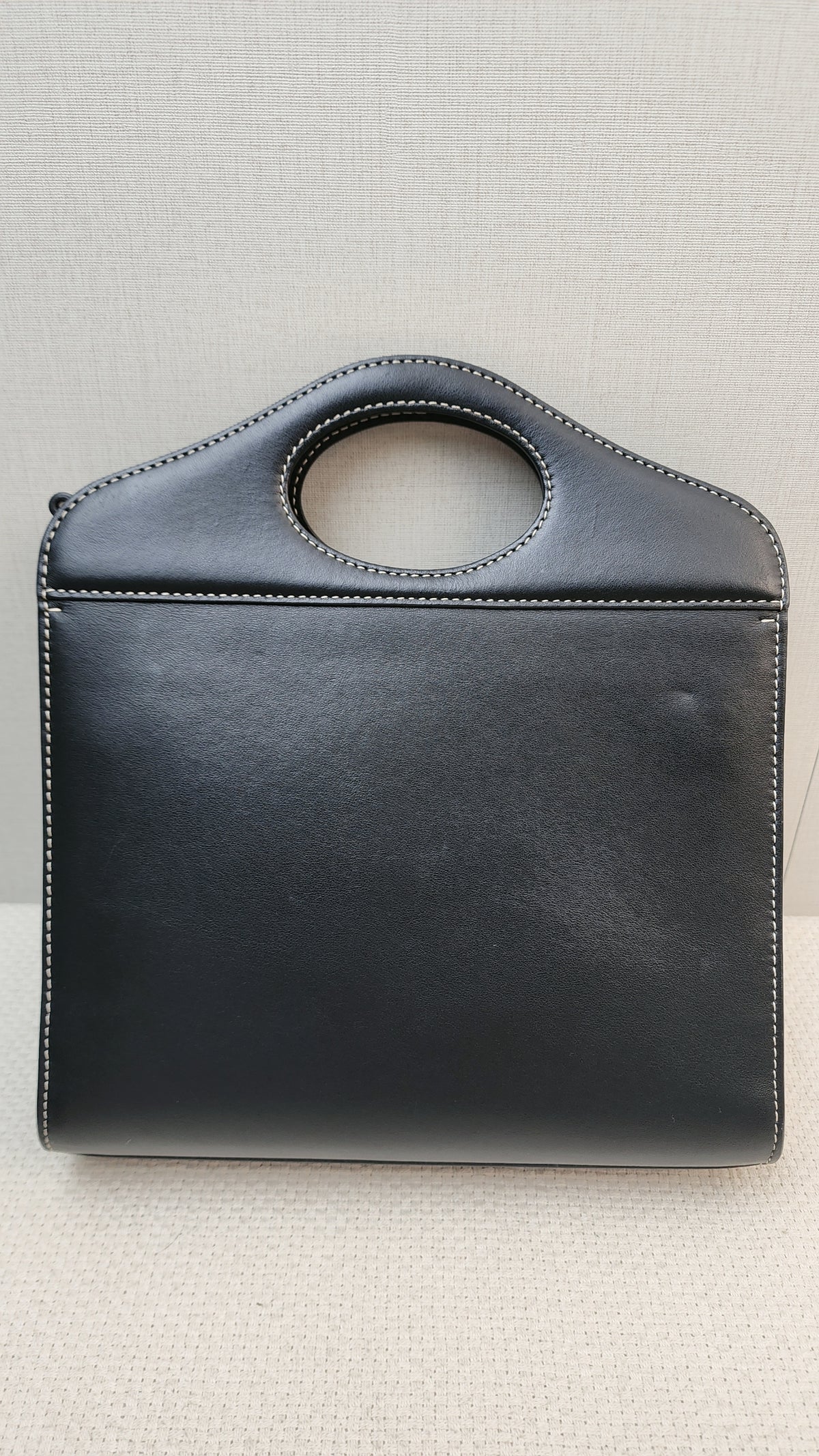Burberry Black Calfskin Mini Pocket Bag (SHW)