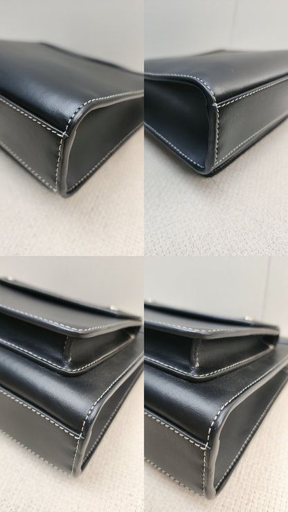 Burberry Black Calfskin Mini Pocket Bag (SHW)