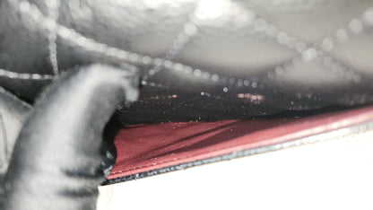Chanel Black Caviar Small CF (GHW)
