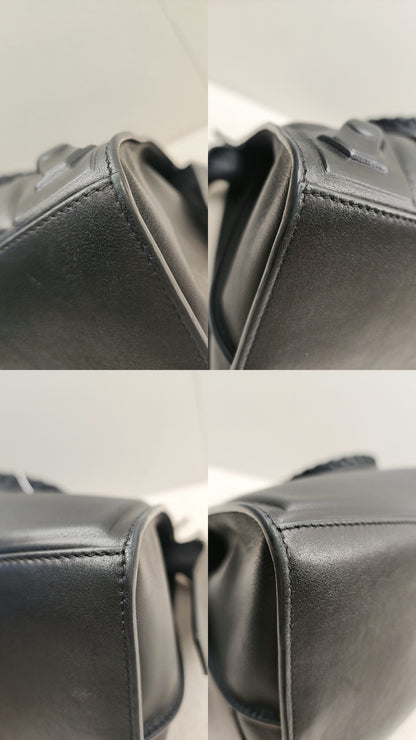 Balenciaga Black Smooth Grained Calfskin Neo Classic City Bag