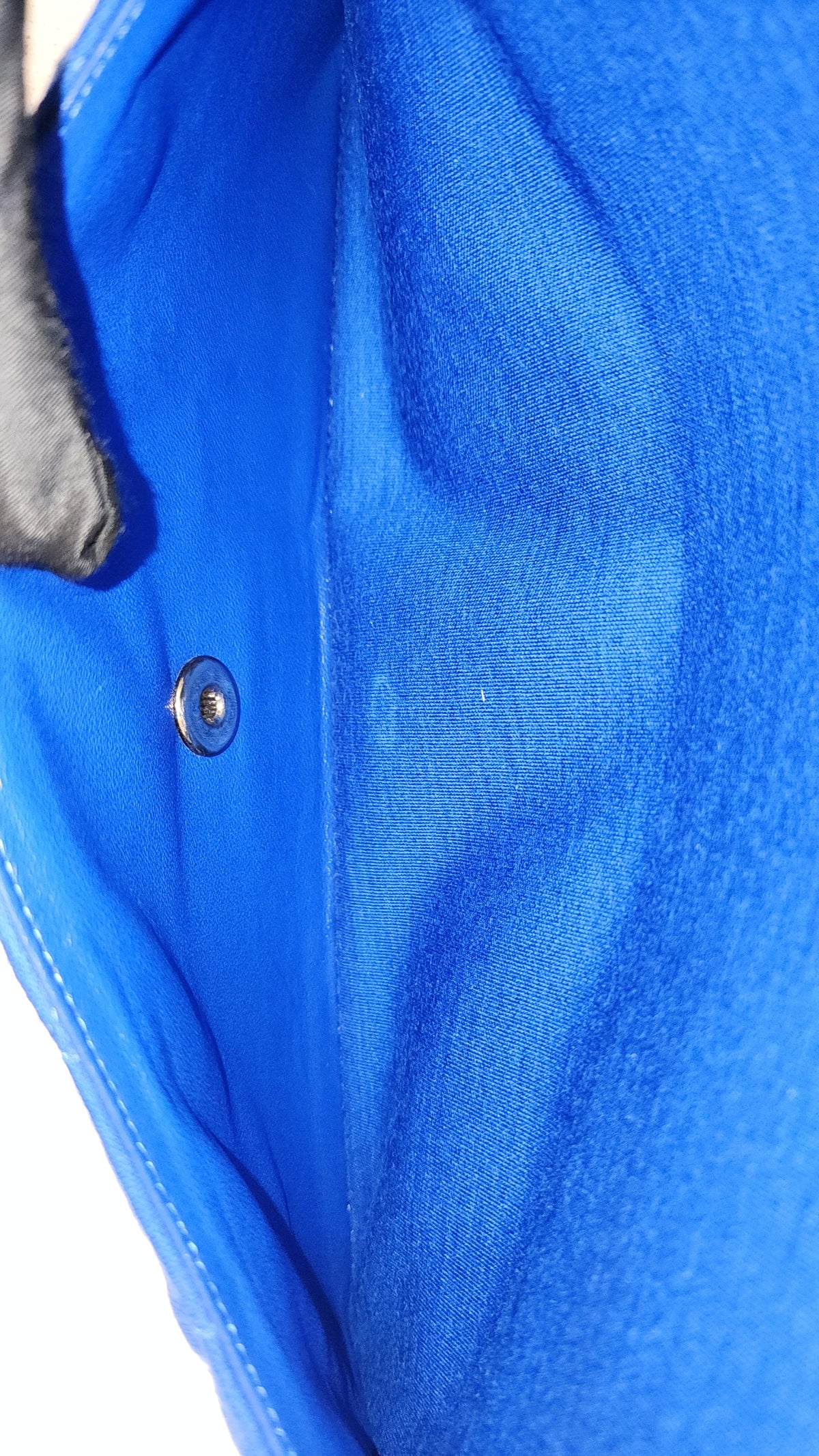 Chanel Classic Flap Jumbo Fabric Electric Blue (SHW)