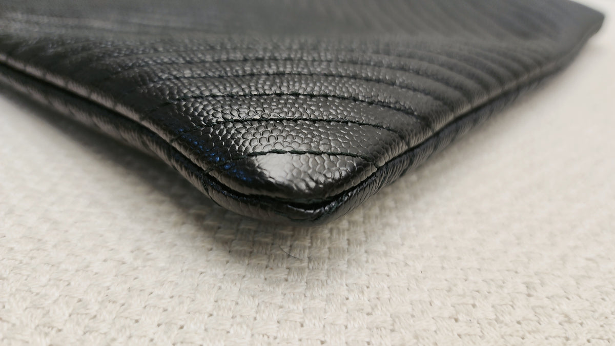Chanel Black Caviar Medium O’case (LGHW)
