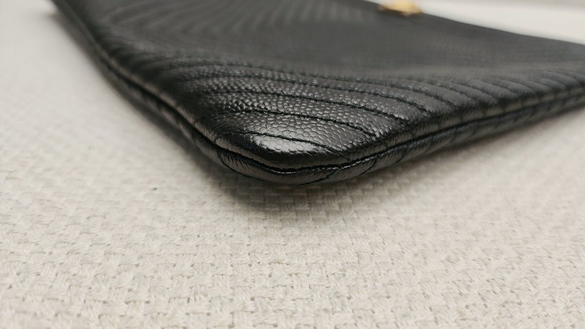 Chanel Black Caviar Medium O’case (LGHW)