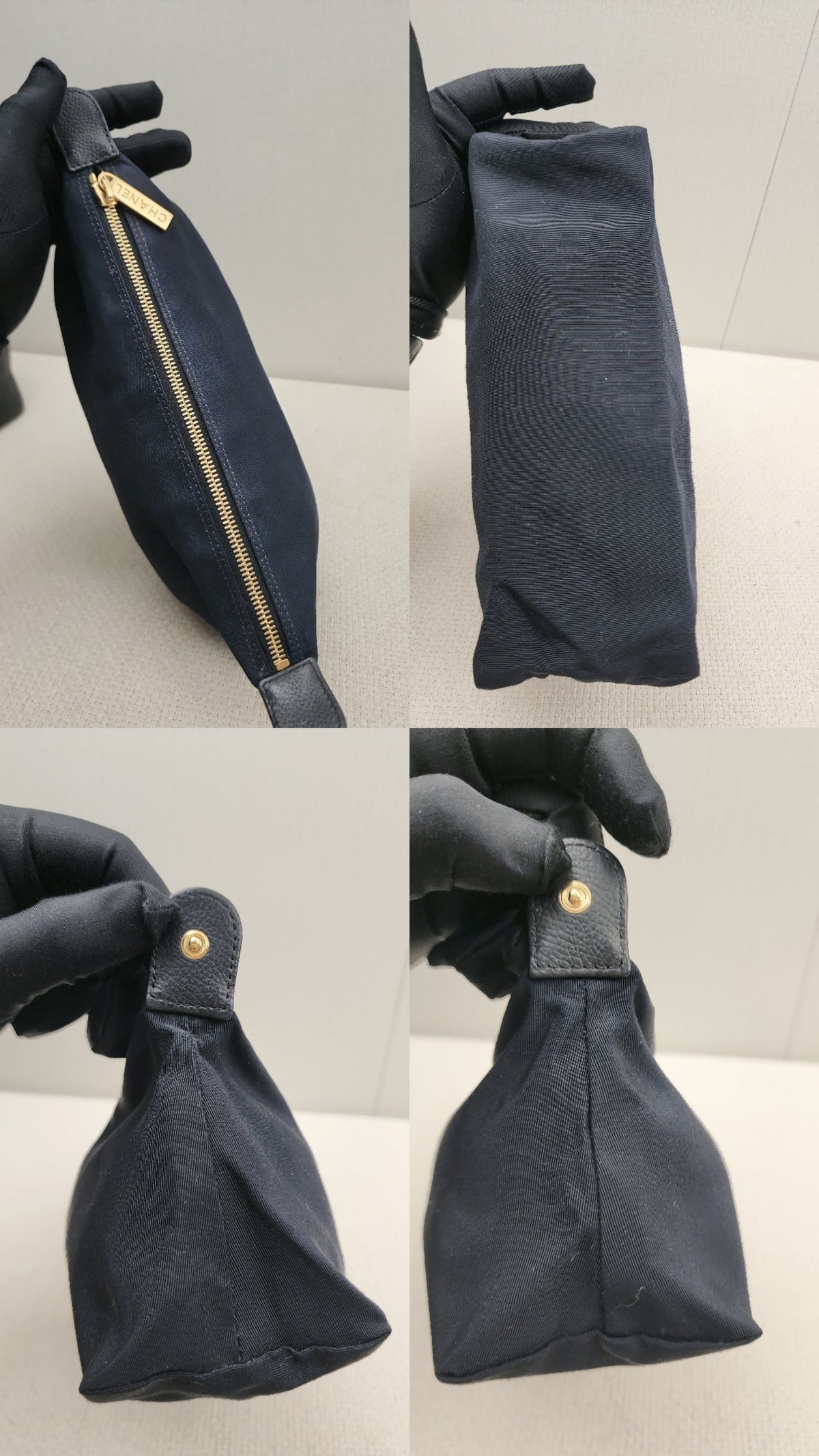 Chanel Black Calfskin Small Cerf (GHW)