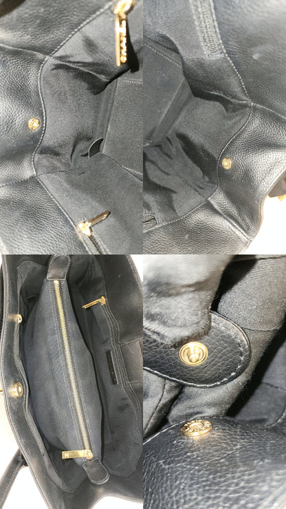 Chanel Black Calfskin Small Cerf (GHW)