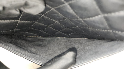 Chanel Black Calfskin Easy Shopping Tote