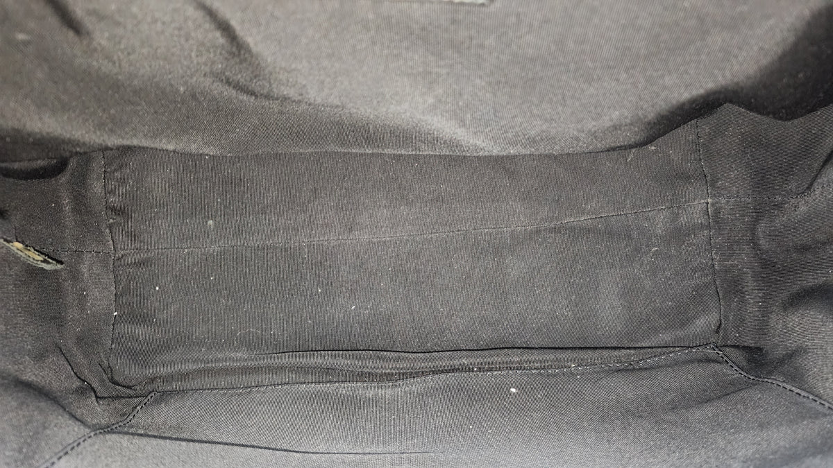Chanel Black Calfskin Easy Shopping Tote