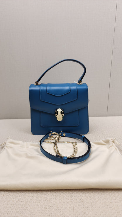 Bvlgari Serpenti Forever Top Handle Bag (GHW)