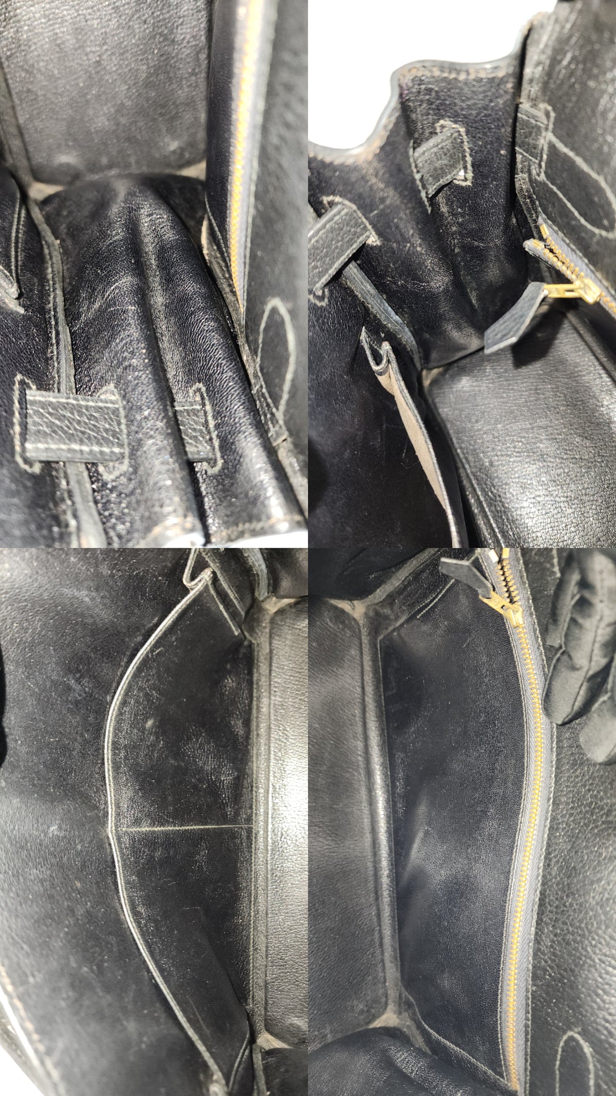Hermes Black Ardennes Leather Kelly 32 (GHW)