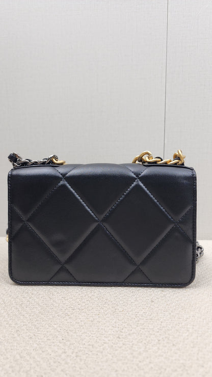 Chanel Shiny 19 Lambskin WOC (GSHW)