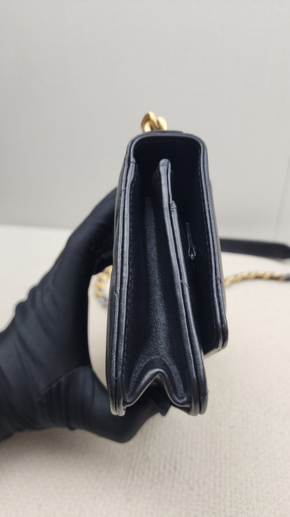 Chanel Shiny 19 Lambskin WOC (GSHW)