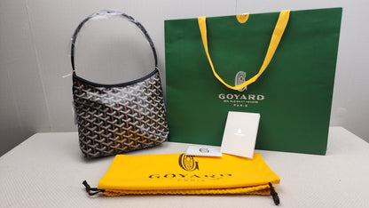 Goyard Black x Tan Hobo Boheme Mini Bag