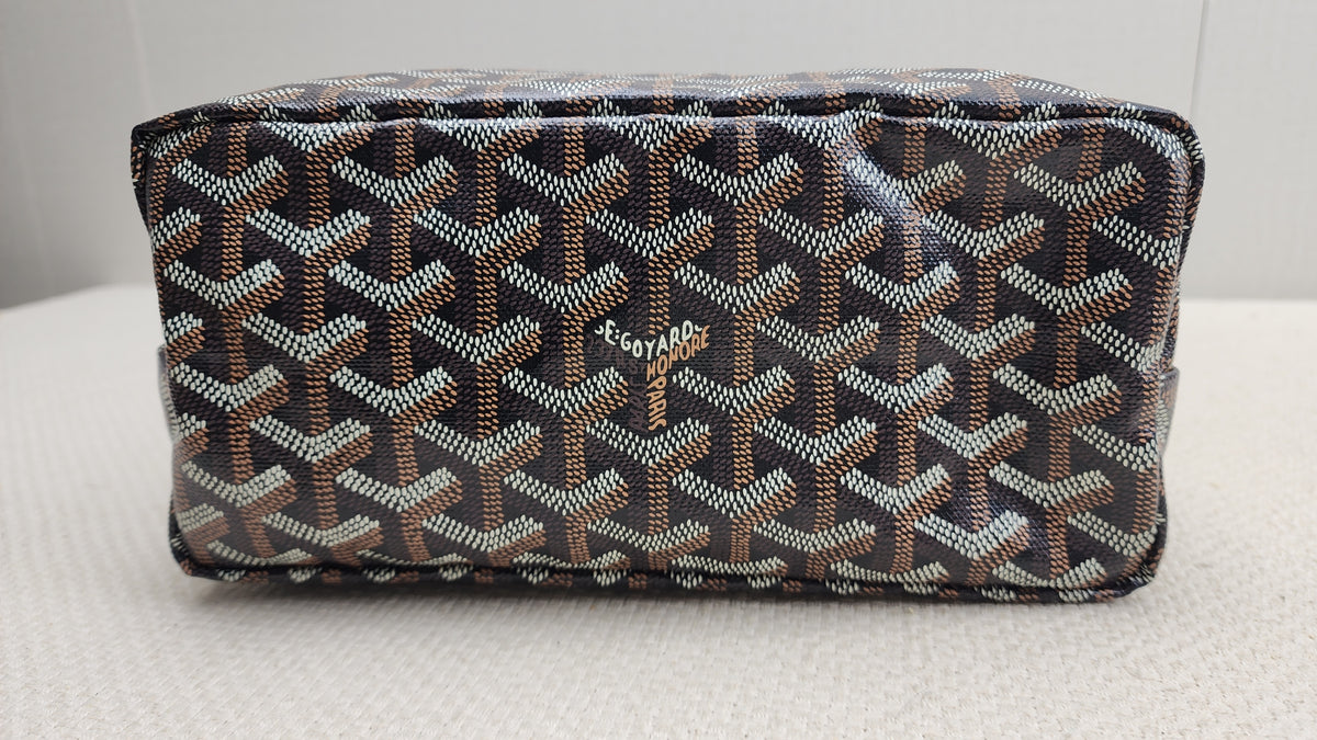 Goyard Black x Tan Hobo Boheme Mini Bag