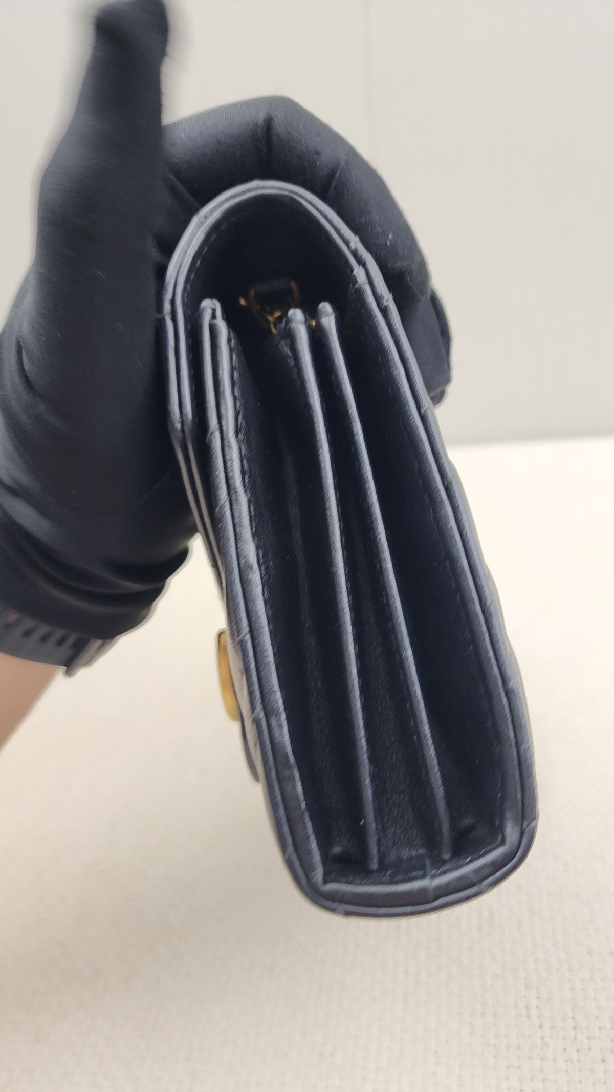 Gucci Black Marmont WOC