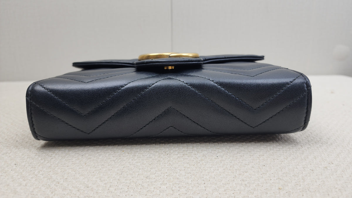 Gucci Black Marmont WOC